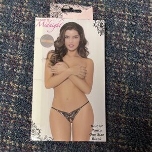 New Seven 'til Midnight Black panty